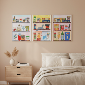 חתולים במזווה – סדרה | Cat in Pantry Set